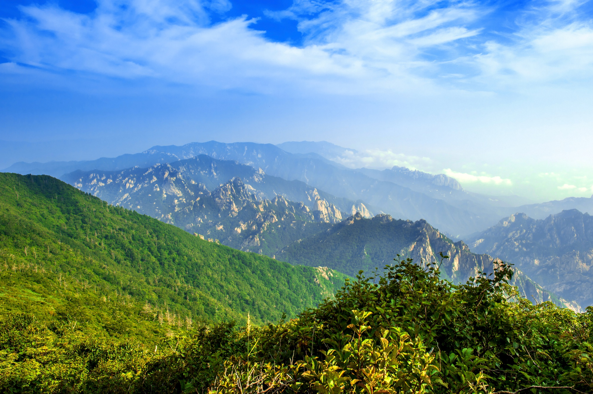 Chunwang Peak The Second Highest Peak In South Korea 