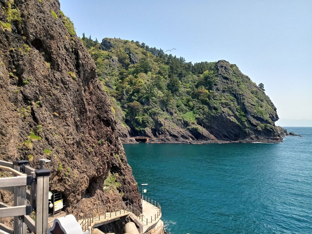 Uleung Island Seaside Road The Mysterious Island 